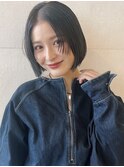 顔まわりレイヤーボブ◎