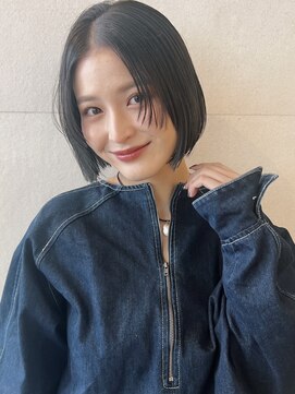 トリコ ショップアンドヘアサロン(tricot shop hair salon) 顔まわりレイヤーボブ◎