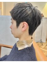ロミーオム 本厚木(ROMMY. Homme)&nbsp;刈り上げないアップバングショート短髪ビジネスメンズヘア