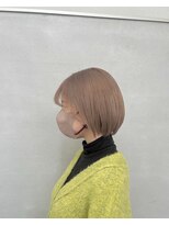 シェリ ヘアデザイン(CHERIE hair design)&nbsp;福岡 ブリーチ ベージュ グレージュ ダブルカラー ハイライト
