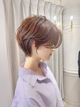 トッカ ヘアアンドトリートメント 難波店 小顔似合わせカット愛されクールショート20代/30代40代50代/難波