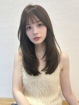 ユーフォリア 銀座(Euphoria)&nbsp;黒髪　小顔　ネビージュ　ワンレン　銀座