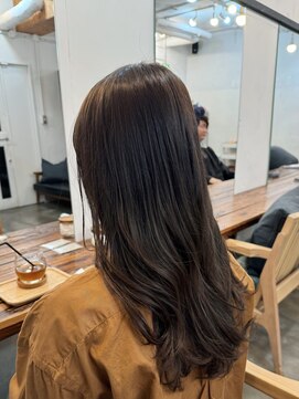 ファルベ(Farbe) 髪質改善/セミディ/シアーカラー/ダークアッシュ/魅力倍増カール