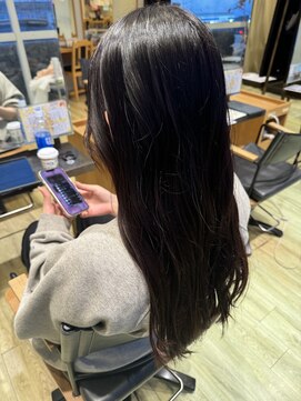 ジップ 緑店(zip) 艶髪トリートメント×20代透明感ロング