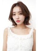 20代30代切りっぱなしボブ/髪質改善ボブ/顔周りレイヤーカット