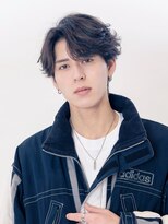 スノードロップ 高円寺店(Snowdrop) ブルーブラック/スペインカール/スパイキーショート/高円寺