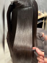 こだわりのストレートパーマ