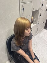 アース 新瑞橋店(HAIR&MAKE EARTH) ハイトーンベージュカラー