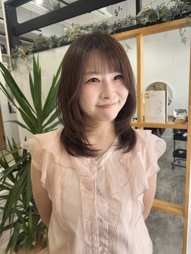 アムヘアー(A.M. hair) ミディアムレイヤー/レイヤーカット/ウルフカット/ショート