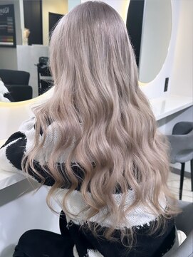 ラピス 福岡天神店(Lapis) やまでぃーハイトーンブリーチ&ダブルカラーエクステ髪質改善