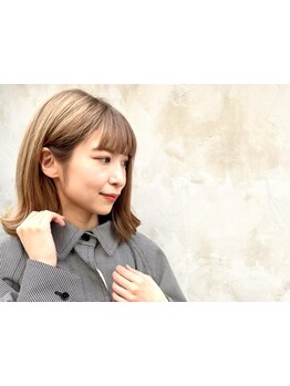 通いやすい価格と丁寧なカウンセリングで、トレンドをおさえた"私だけのオリジナルカラー"を★