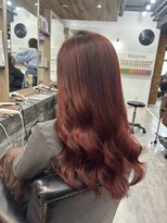 ラピス 横浜(Lapis)&nbsp;ブリーチなしミルクティーベージュシールエクレイヤーカット