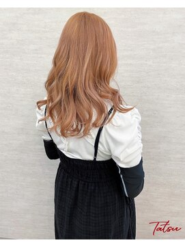 ネウィ 大分中央町店(newi) やわらかピンクベージュ×ミディアム