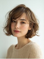 アンサ 小倉店(ANSA)&nbsp;柔らか外ハネボブ｜ナチュラル抜け感ヘア