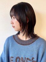 モリオフロムロンドン 松戸店(Morio from London)&nbsp;【morio松戸 アイダ】レイヤーウルフスタイルミディアムレイヤー