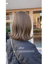 ヘアサロン アンフェール(Hair Salon Amfaire)&nbsp;【shimizu】透明感抜群Ｗカラー