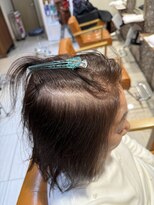 ルフュージュ バイ プロデュース 相模大野店(Refuge by Produce)&nbsp;【人気No1/白髪ボカシ】カット+白髪ぼかしカラー【髪質改善】