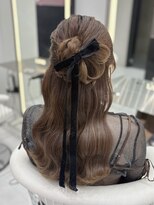 ラルム 新宿(LARME SHINJUKU)&nbsp;ゆるふわハーフアップ/お呼ばれヘア/ヘアセット【Kaya】