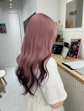 メルトトウキョウ(melt.tokyo) インナーカラー/トリートメント/デザインカラー/ペールピンク