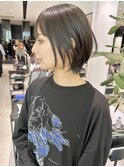 大人外ハネショートウルフ小顔ウルフ