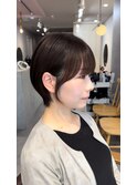 大人可愛い丸みショート♪【オオハラ】