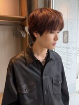 ネロ ヘアサロン 渋谷(NERO HAIR SALON)&nbsp;ショートマッシュ×オレンジブラウン【眞下秋歩】