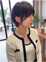 ロンドソル 四日市(Lond Sol)&nbsp;ショートボブ/ダークパープル/シースルー/30代40代50代