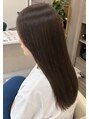 ヘアアトリエ ナイン(hair atelier nine)&nbsp;ダークパープル/ナチュラルショート/夏のヘアアレンジ/福島市