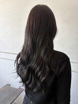 ナップヘアー 春日部店(nap hair)&nbsp;ワンレン×ダークチェリーカラー