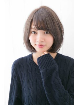 ガーデン ムサシコスギ(GARDEN MUSASHIKOSUGI) グレーベージュ/顔まわりカット/似合わせカット/ふわミディ/