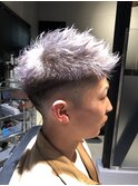 アグエロ風シルバーフェード