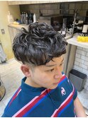 無造作パーマ ツーブロ【GROOMER/S TOKYO】