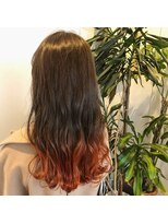 ザ ラボ アングゥ(The Labo ungu) 裾カラー×オレンジ