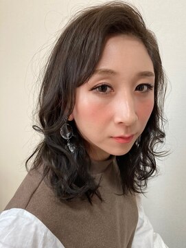 ガレリアエレガンテ 栄店(GALLARIA Elegante) ［GALLARIA小山］かきあげ前髪レイヤースタイル