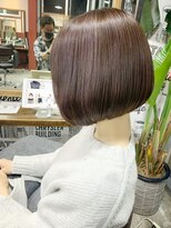 ルーファス 恵比寿 渋谷(Ruufus)&nbsp;30代40代大人ナチュラルツヤボブ【Ruufus恵比寿・渋谷】3157a