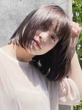 ピークアブー 原宿ハラカド(PEEK-A-BOO) シンプルで美しいワンレングスボブ　箱崎貴彦