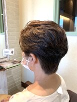 レーヴ ヘアー シエル(Reve hair ciel) ショートヘアー　耳だしショートスタイル/30代/40代/50代/６０代