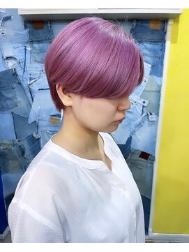 トーク 伊丹本店(TAL'KE) TAL'KE/マッシュショート×ピンクラベンダー_1034