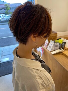 トリート 津田沼店(TREAT) マスキュリンショート× サンドベージュ