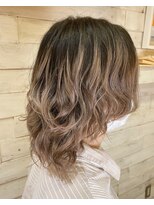 アバシュ A V A S H&nbsp;メンズロング　ミルクティーベージュ