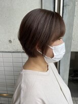 レビジュヘアー 桂店(LEVIJU HAIR)&nbsp;柔らかいショートヘアで優しい印象へ！