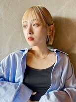 ガーデントウキョウ(GARDEN Tokyo)&nbsp;ラインボブ/ショート/ケアブリーチ/ハイトーン/イメチェン