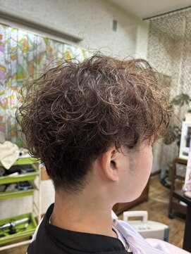 イーリング メンズパーマ