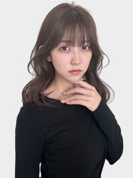 ユーフォリア 新宿通り(Euphoria) くびレイヤーエモージュケアカラー似合わせカットシアブラウン