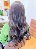 20代30代40代艶感アッシュグレージュ透明感ロング