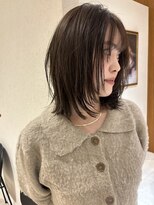 ヤイエ 青山店(yiye)&nbsp;ウルフレイヤーカットローレイヤーボブロブ髪質改善小顔大人ボブ