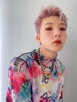 ネオリーブアイム 横浜西口店(Neolive aim)&nbsp;ペールピンクハイトーンベリーショート横浜【成田】