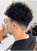 メンズパーマ/ツイストパーマ/シャドウパーマ/波巻きパーマ