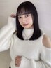 【前髪矯正】カット＋前髪縮毛矯正＋カラー＋３種オッジィオットTR+リファUFB