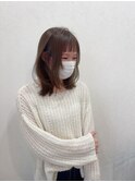 くびれミディ　ミルクティーベージュ